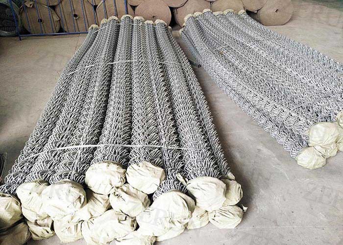 Buy cheap Cyclone Mesh Chain Link Fence Hot Dip Galvanized Diamond Chain Link Fencing from wholesalers