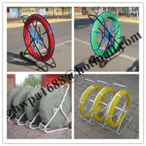 Buy cheap HDPE duct rod,Reels for continuous duct rods,Pipe traker traceable midi duct rodder product
