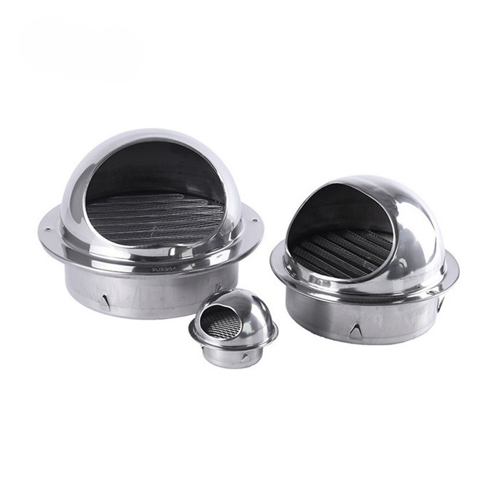Buy cheap Stainless Steel Round Kitchen Wall Exhaust Waterproof Ventilation Mushroom Pipe Air Vent Cap Cover from wholesalers