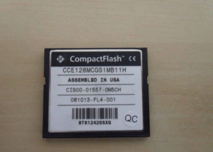 Buy cheap Small Size Compact Flash Card 128mb , Compact Memory Card Antistatic Surface Storage from wholesalers
