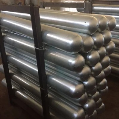 Buy cheap Hot Dipped Galvanized Steel Structure Dome Bollard Concrete Road Barrier Q355 from wholesalers