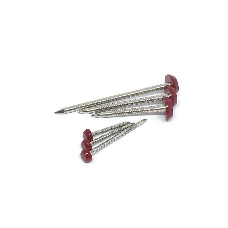 Buy cheap Outside Construction Diamond Point Plastic Head Nails from wholesalers