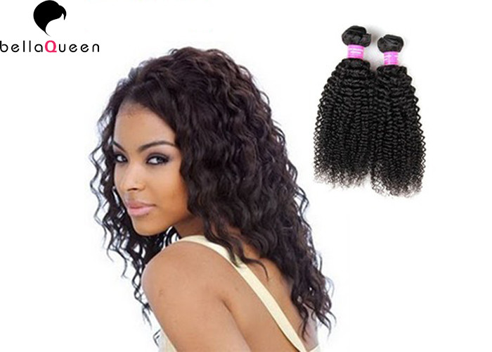 Buy cheap No Mix No Tangle Peruvian Human Hair Kinky Curly Wave Hiar Weft For Ladies product