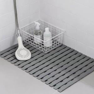 Buy cheap Wear Resistant Grey Bathroom Anti Slip Toilet Floor Mat 60CM*90CM product
