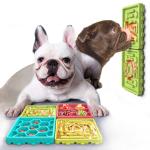 Buy cheap 4 In 1 Silicone Fun Interactive Slow Pet Water And Food Dispenser Dog Food Bowl Lick Mat from wholesalers