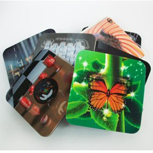 Buy cheap 3D lenticular greeting cards with motion moving effect made by PET PP material 3D large picture 3D Lenticular decorative product