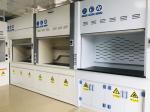 Buy cheap 850mm Laboratory Fume Hood  Glass Door Lab Storage Cabinets from wholesalers