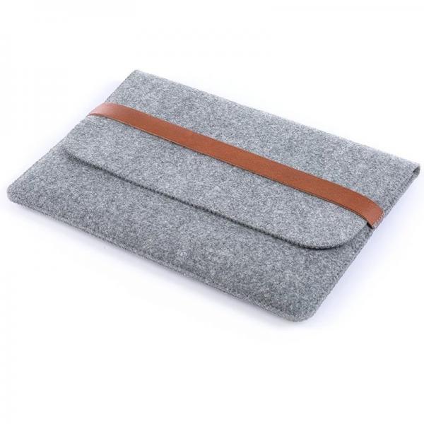 Buy cheap Factory price mac book pro felt laptop briefcase bag. size is a4. 3mm microfiber material from wholesalers