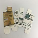 Buy cheap Hot sale paper box packaging vape pen cartridge white paper cardboard box from wholesalers