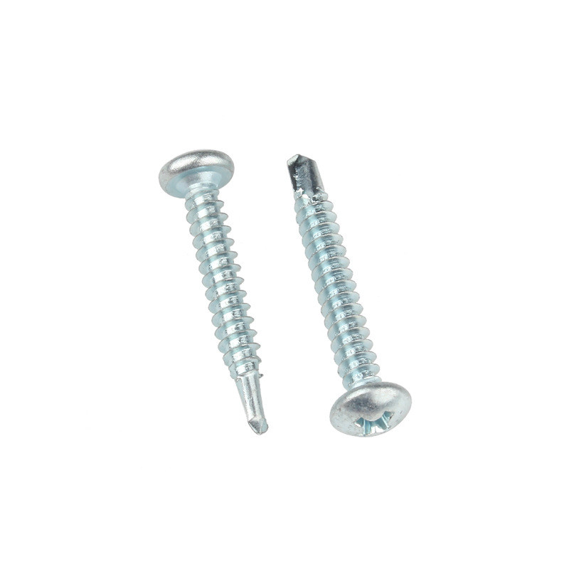 Buy cheap Hardware Tools Carbon Steel Cross Pan Head Drilling Nails Screw from wholesalers