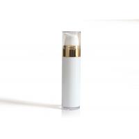 Buy cheap Elegant Solid White Airless Cosmetic Bottles For High End Skin Care Serum Packaging product