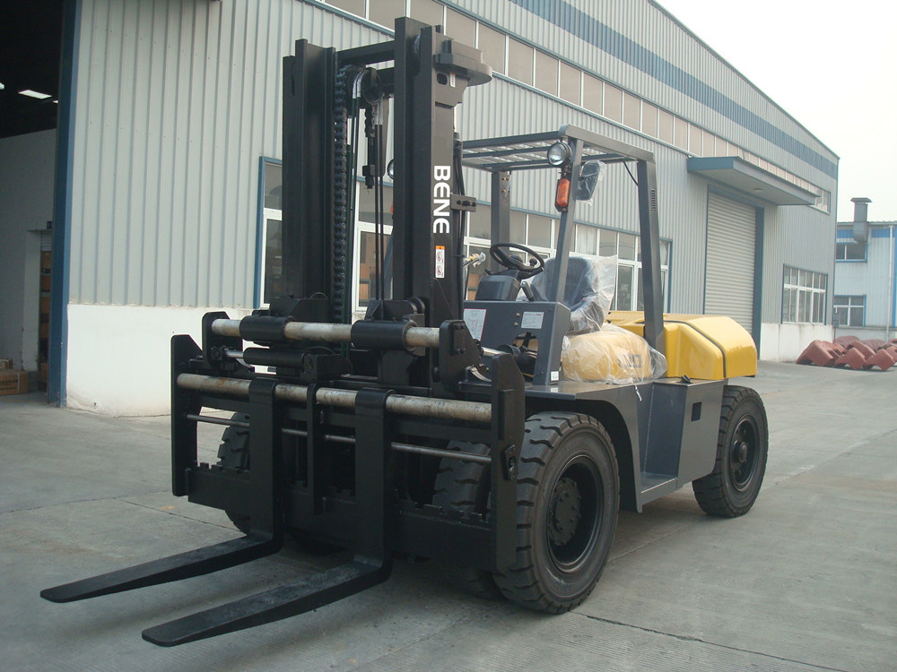 Buy cheap BENE 10ton forklift truck VS TCM 10 ton diesel forklift with free mast product