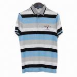 Buy cheap Mercerized Cotton Polo Shirt, Made of 100% Double Mercerized Cotton, Yarn-dyed Single Jersey, 160gsm from wholesalers