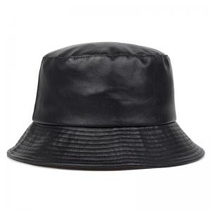 Buy cheap Artificial Leather Fisherman Hat PU Solid Color Spring Buckle product