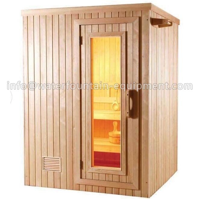 Buy cheap 4 People Dry Steam Room Equipment Durable White Pine Wood With Sauna Accessories from wholesalers