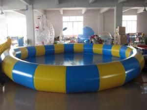 Buy cheap 0.9mm PVC Tarpaulin Inflatable Family Pool for Swimming Round product