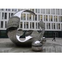 Buy cheap Big Garden Decoration Art Polished Stainless Steel Sculpture Artists Custom Size product