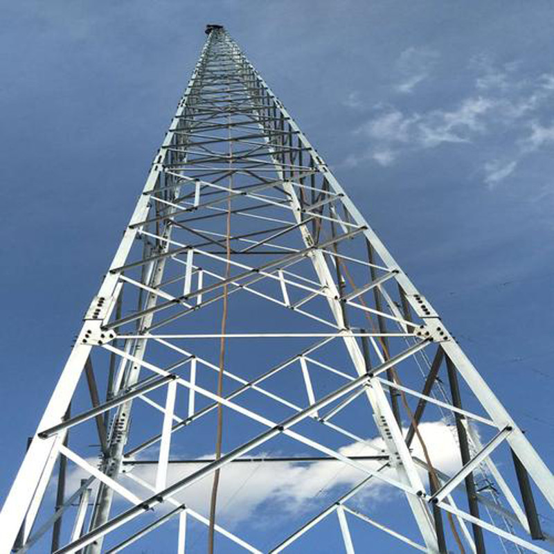 Buy cheap 100m Self Supporting 3 Legged Tower Steel Tube product