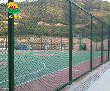 Buy cheap 9 Gauge Chain Link Wire Fence With 2Mesh,7ft x 30ft Basketball Field from wholesalers