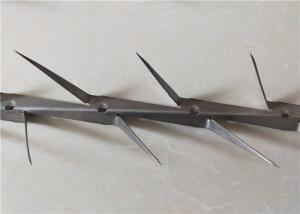 Buy cheap Small Size Boundary Wall Spikes , Anti Climb Fence Spikes Stainless Steel product