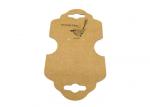 Buy cheap Folded Personalized Hang Tags , Custom Printed Swing Tags For Earring from wholesalers
