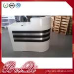 Buy cheap white reception counter supermarket modern checkout counter reception desk beauty salon from wholesalers