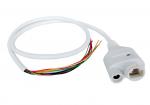 Buy cheap IP67 waterproof RJ45 connector and DC Jack sharing injection modeling IP camera cable from wholesalers