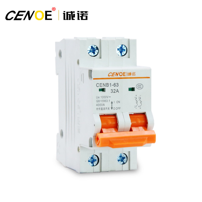 Buy cheap Solar Photovatic 1/2/3/4P 1-125A 1000V PV DC Power Circuit Breaker MCB Yueqing Switch from wholesalers