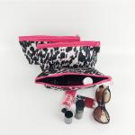 Buy cheap Leopard Printed Polyester Makeup Bag from wholesalers