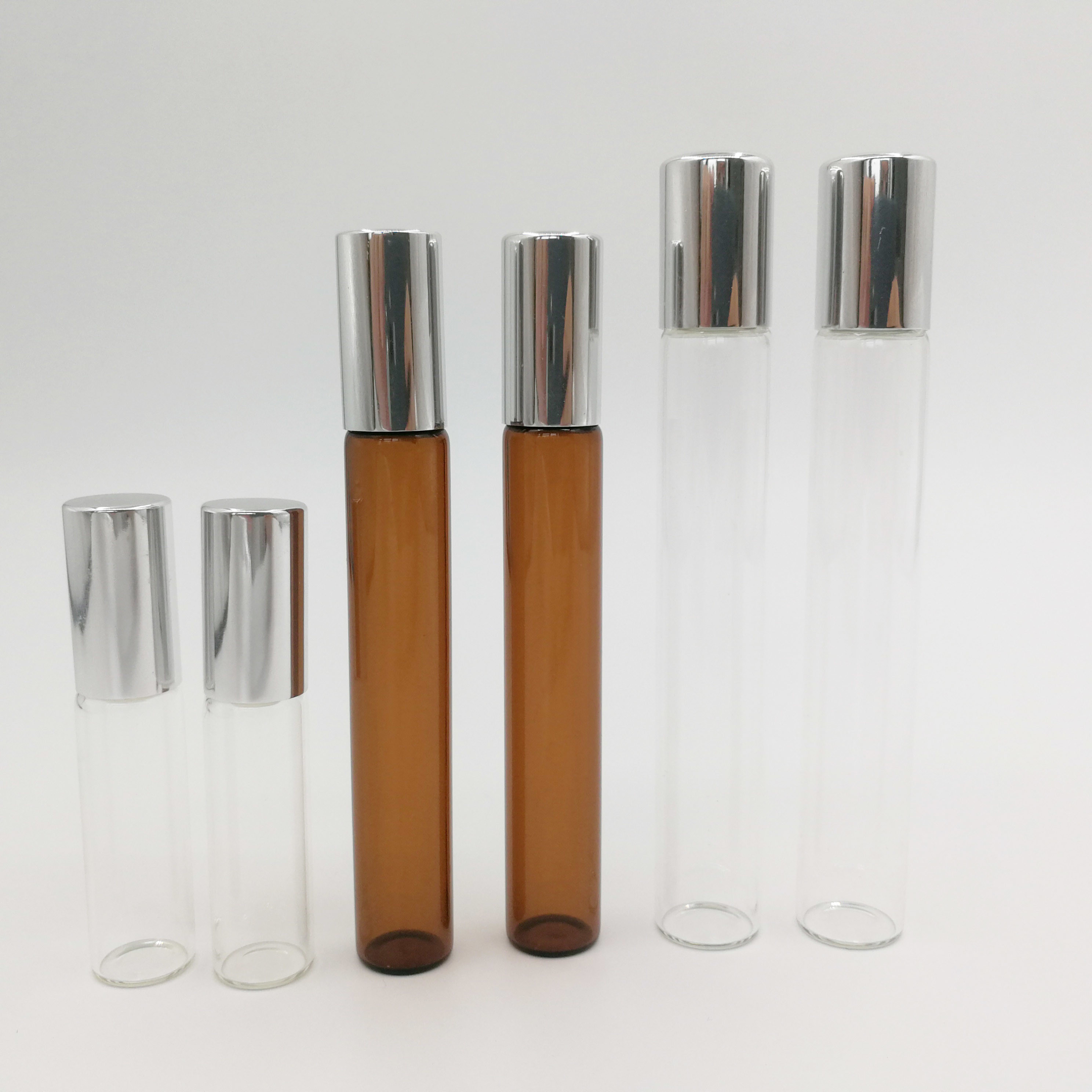 Buy cheap 5ml 10ml 15ml Empty Glass Roll On Bottles 304 Stainless Steel Ball from wholesalers