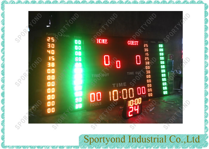 Buy cheap Individual Player Electronic Basketball Scoreboard , Portable Shot Clocks for Basketball from wholesalers