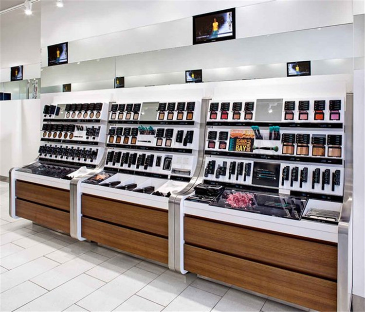 Buy cheap Floor Cosmetic Display Rack For Retail Stores Mall Stand Chain Hair Care Products from wholesalers