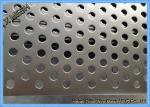 Buy cheap Powder Coated Perforated Metal Sheet Staggered Round Punched Customized Length from wholesalers