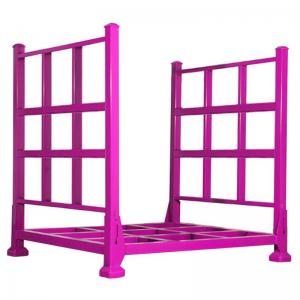 Buy cheap Purple Stackable Steel Stillages SGS Stacking Rack Heavy Duty product