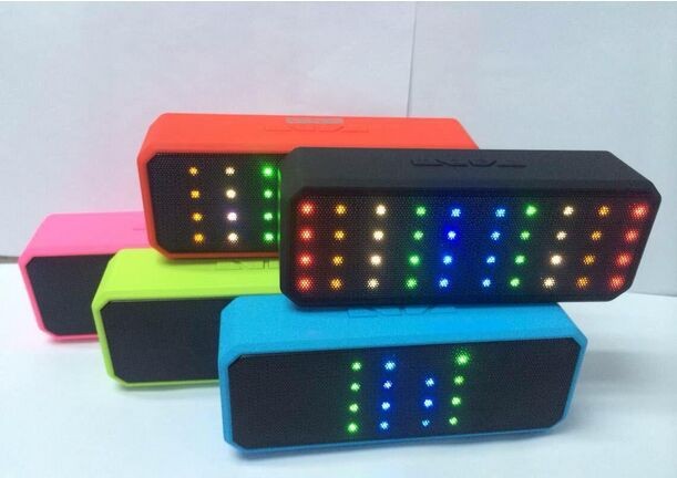 Buy cheap X60 Speaker Wireless Bluetooth speaker with LED light TF card mini music product