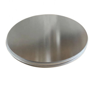 Buy cheap High Precision 1060 3003 Aluminum Round Disc , H22 Metal Stamping Circular Aluminum Plate product
