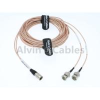 Buy cheap Coax Two BNC To Fischer HD SDI BNC Cable Male To Male With Copper Conductor product