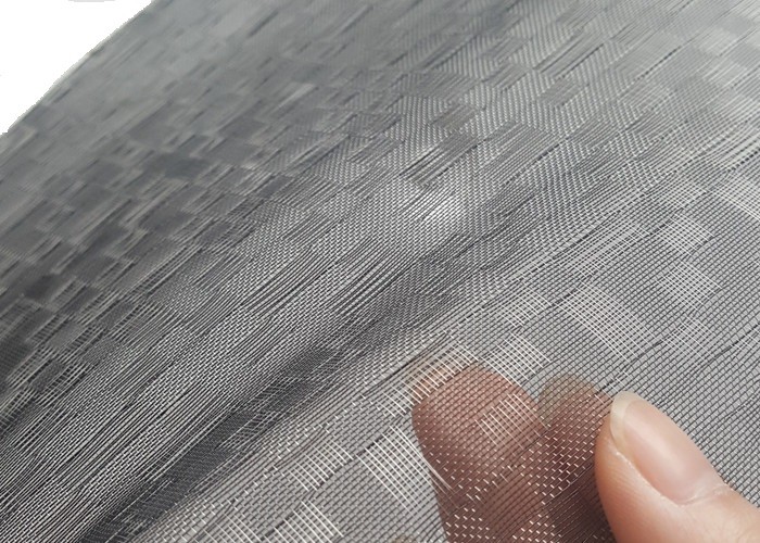 China Tempered Laminated Glass Wire Mesh Wallpaper Woven Metal Textile on sale