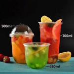Buy cheap Round Bottom Disposable Plastic Cups Pp U Shape Cups For Cold Drinking from wholesalers