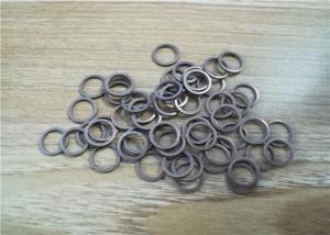 Buy cheap Customized Coated Flat Metal O Rings , Small Metal Ring Gasket Acid Resistance product