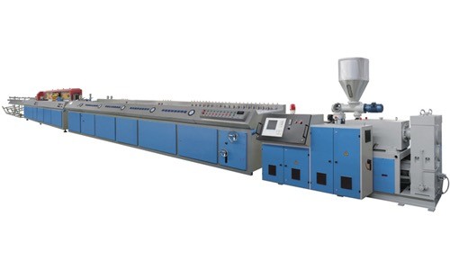 Buy cheap 70kw UPVC Window Manufacturing Machinery , CE PVC Sheet Manufacturing Machine from wholesalers