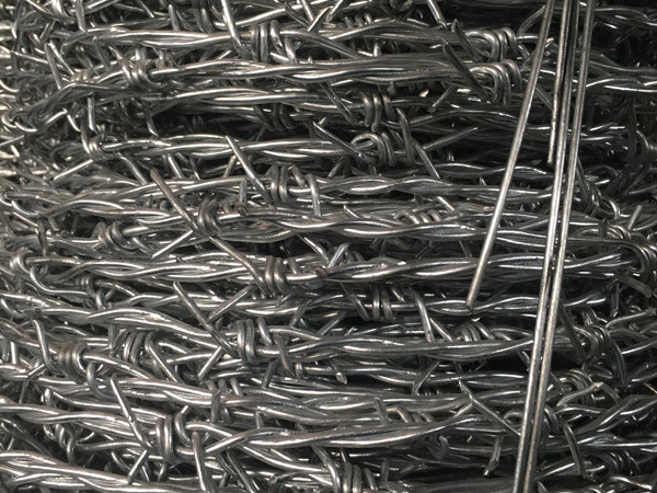 Buy cheap 14*16# Security Barbed Wire Fencing Electro Galvanized Double Strand from wholesalers