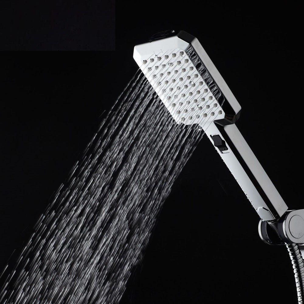 Buy cheap JK-2100 2018 New Hand Shower and Toilet Shower Shattaf Two In One Function Square On-Off Shower head Chrome Plated from wholesalers