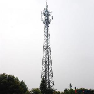 Buy cheap Q235 Gsm Self Supporting Antenna Mast With Iso Certificate product
