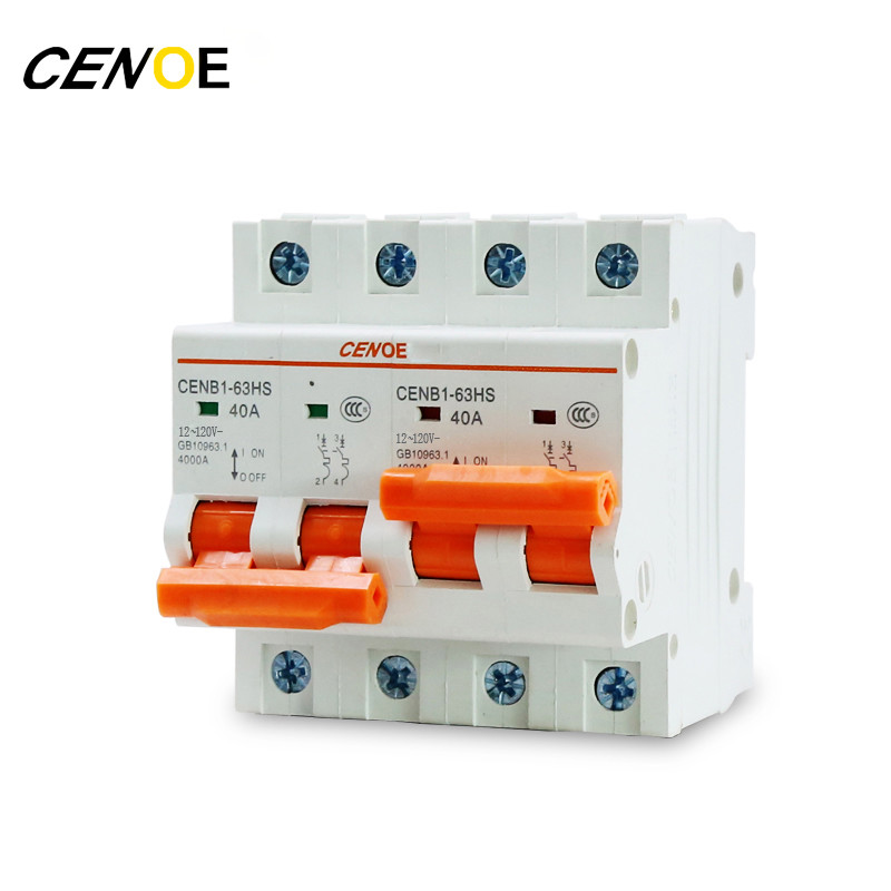 Buy cheap For Electric Vehicle 1/2/4P Interlocking 1-125A EV DC Power Circuit Breaker MCB Wenzhou Switch from wholesalers