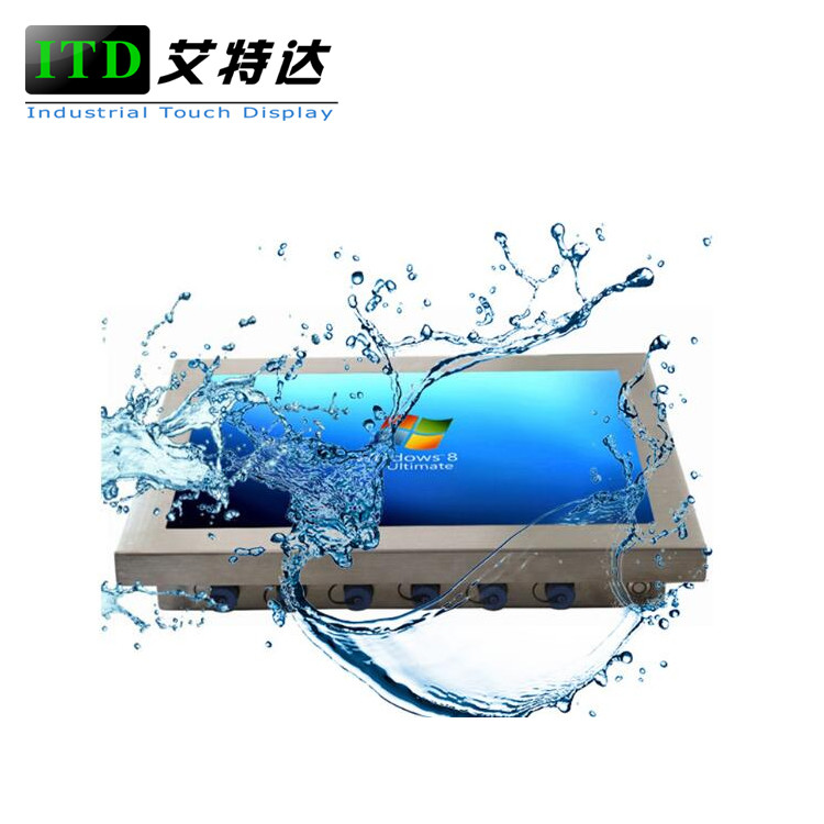 Buy cheap Heavy Duty Rugged LCD Monitor Stainless Steel Waterproof Touch Screen IP66 IP67 product