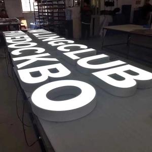 Buy cheap HIGHSPAN Giant Light Up Logo Sign 220V Input Custom Channel Letters product