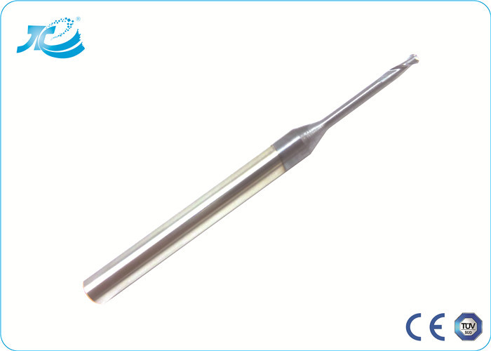 Buy cheap Ball Nose Two Flute End Mill 50mm Overall Length Long Neck End Mill from wholesalers