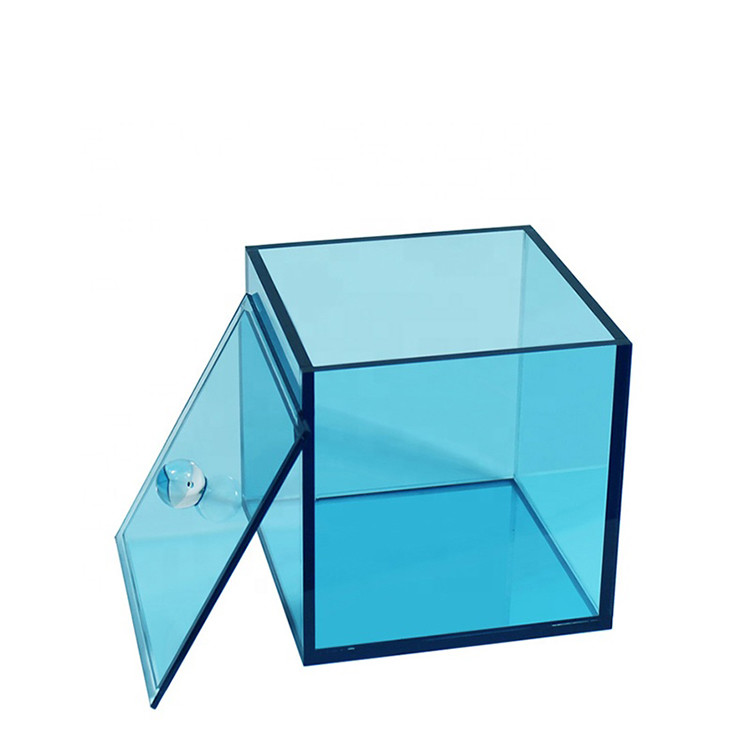 Buy cheap Flowers Packing Acrylic Display Box Storage Containers Clear Color With Lids from wholesalers