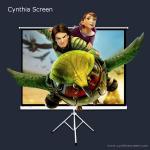 Buy cheap Cynthia Screen Portable Tripod Stand Projector Screens from wholesalers